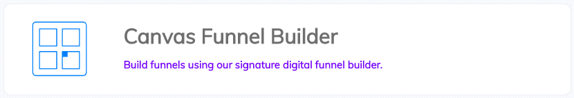 Canvas Funnel Builder