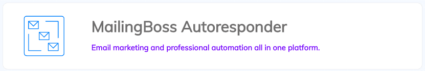 MailingBoss Autoresponder