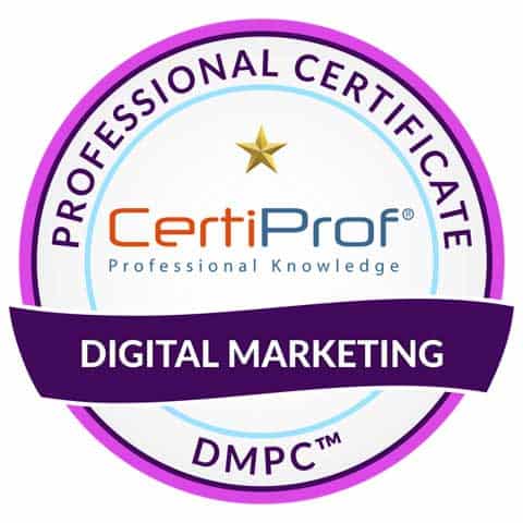 Digital Marketing Professional Certificate Badge