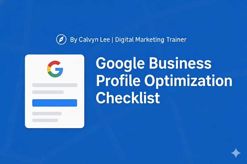 Google Business Profile Checklist