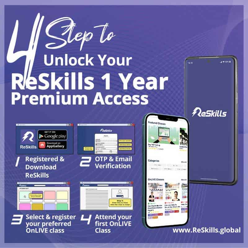 ReSkills 4 Step Registration