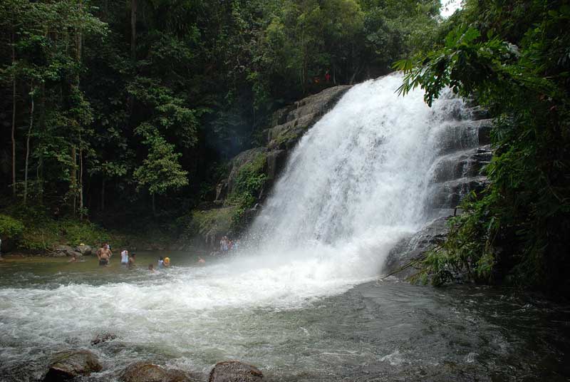 bukit hijau kulim waterfall