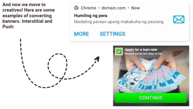 Philippines ads creative example