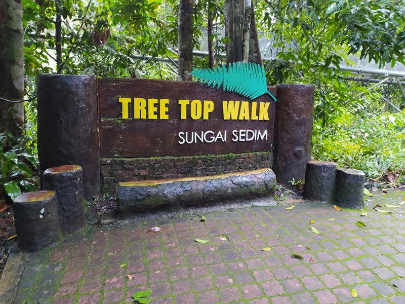 the tree top walk photo booth